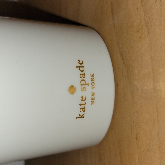 Kate Spade reusable cup with straw - Picture 2 of 4